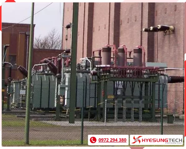 Chân không trong sản xuất máy biến áp cao áp