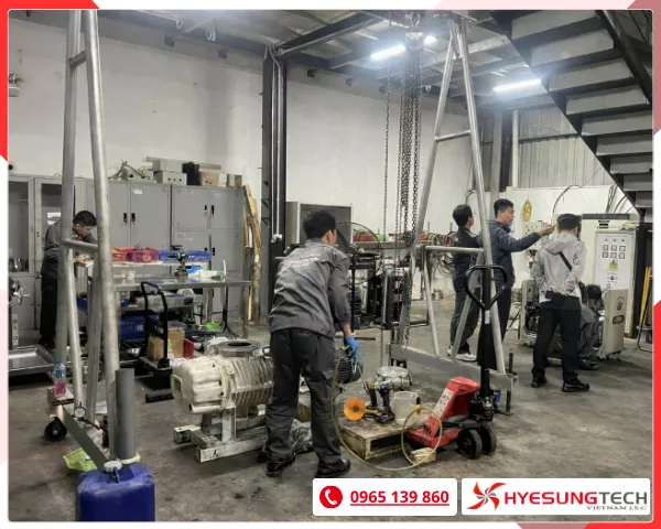 sửa chữa bơm chân không uy tín