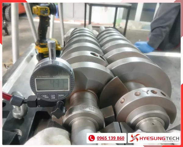 đại tu bơm chân không công nghiệp cho nhà máy vừa và lớn