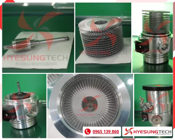 Sửa chữa bơm chân không phức tạp