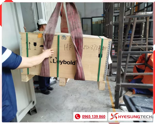 Hyesungtech giao bơm cánh gạt cho khách hàng