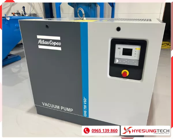 Bơm tiết kiệm điện Atlas Copco GHS 730 VSD