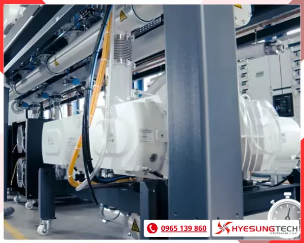 Bơm hút chân không cấp liệu hãng Leybold