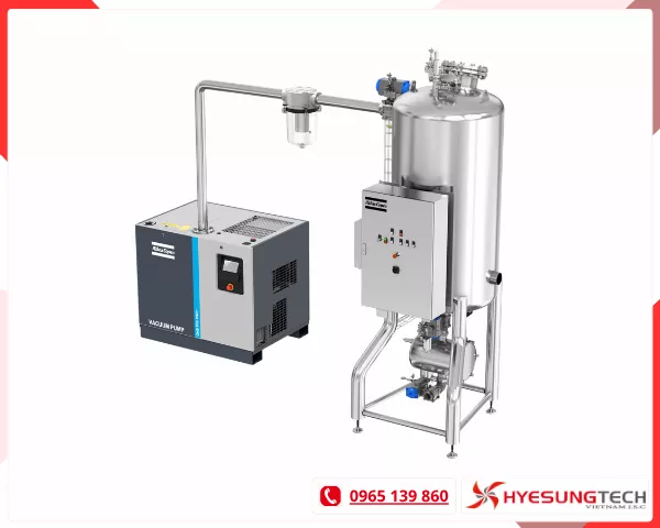 Bơm chân không thông minh hóa đời mới