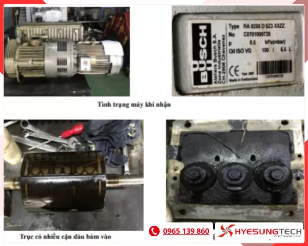 Dấu hiệu nhà máy cần sửa bơm hút chân không Busch ngay
