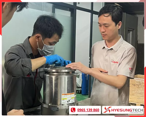 Nguyên lý và thực hành tháo lắp bơm chân không Turbo