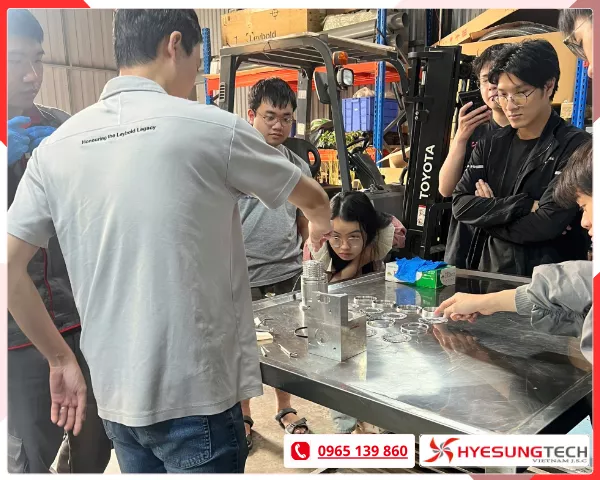 Nguyên lý và thực hành tháo lắp bơm chân không Turbo