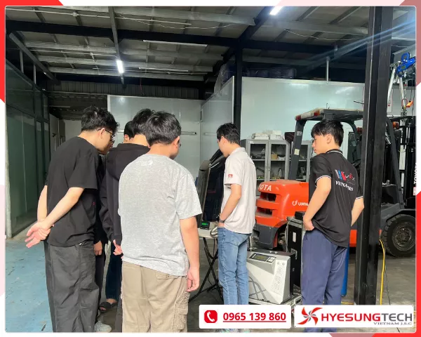 Giới thiệu nguyên lý và thực tế vận hành máy kiểm tra dò hở Heli