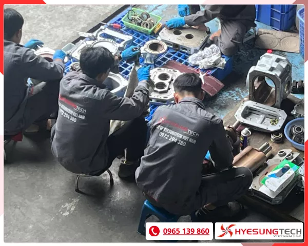 Lợi ích khi sửa chữa bơm hút chân không Busch tại Hyesungtech