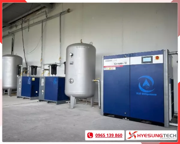 Máy nén khí trục vít cao áp H37PRO+ TLC Compressor