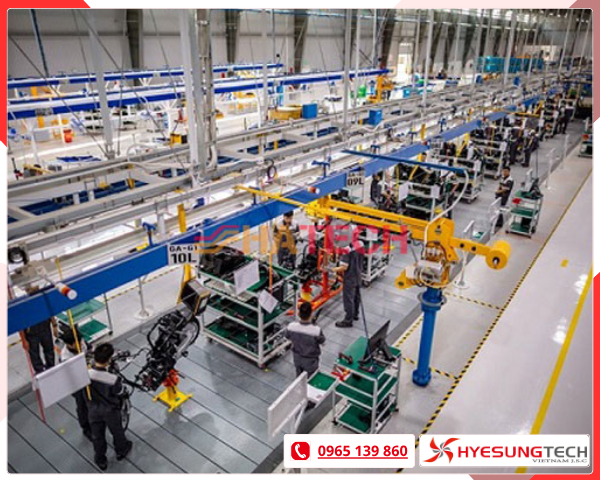 Các nhà máy sử dụng bơm chân không 11kw