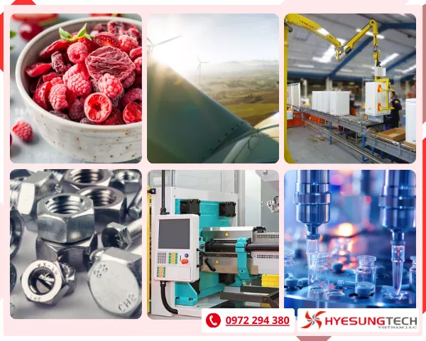 ứng dụng phổ biến bơm chân không cánh gạt vòng dầu 2 cấp TriVac 40B Leybold