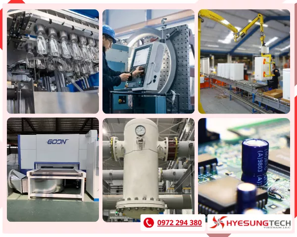 ứng dụng phổ biến của máy nén khí trục vít cao áp H37PRO TLC Compressor