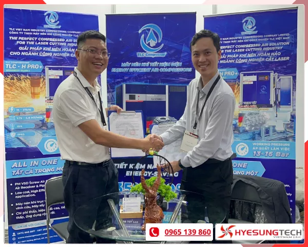 Hyesungtech trở thành đơn vị phân phối TLC COMPRESSOR
