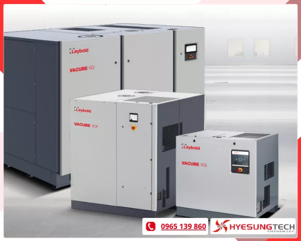 ưu điểm vượt trội của máy bơm chân không trục vít kín dầu VQ 400i Leybold