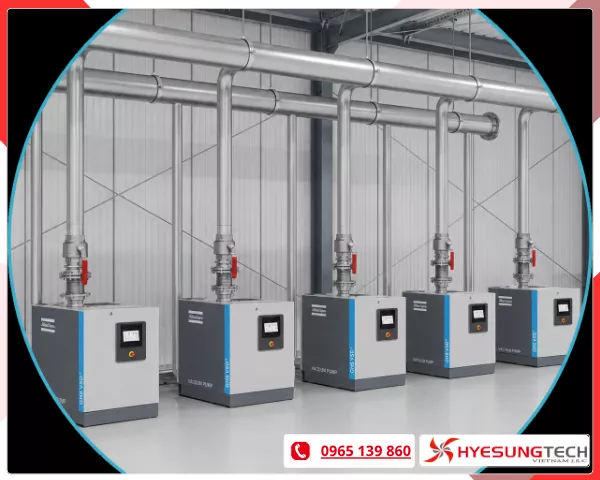 chọn bơm hút chân không phù hợp cho xưởng gỗ