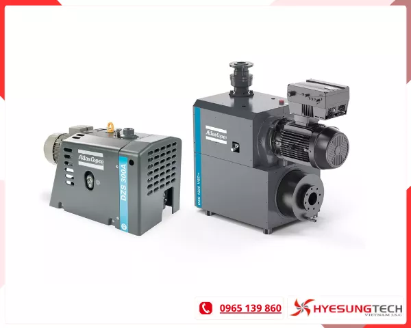Bơm claw khô cho CNC gỗ và hệ thống trung tâm Atlas Copco DZS V