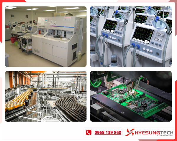 Ứng dụng máy bơm hút chân không không sử dụng dầu phổ biến