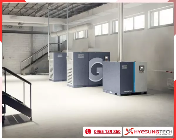 Hệ thống bơm hút chân không cho robot tự động hóa