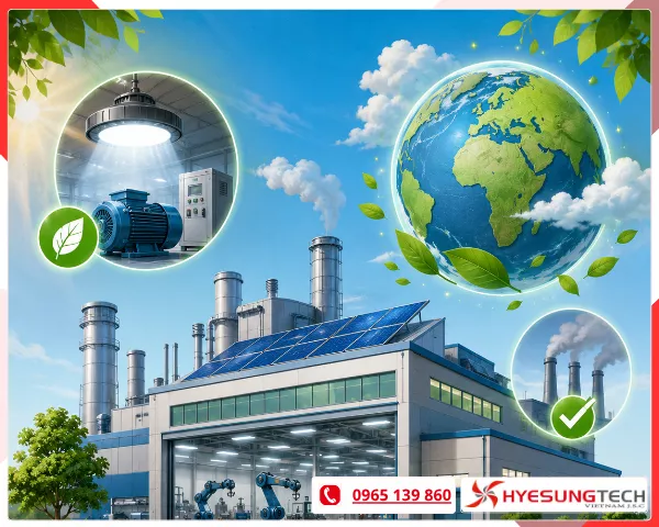 Các giải pháp tiết kiệm điện trong nhà máy​ hữu ích