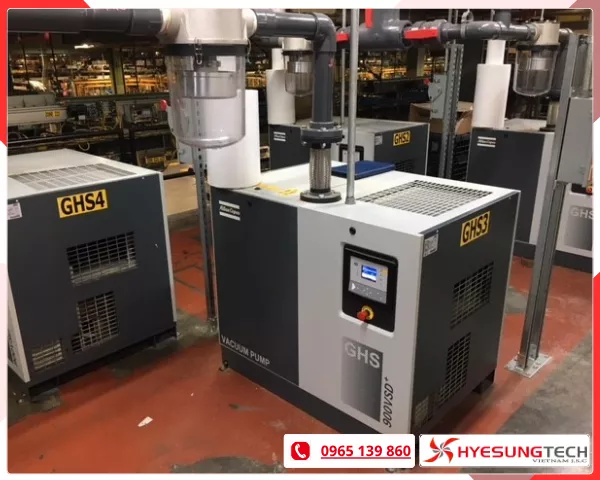 thành phần của dầu chân không công nghiệp