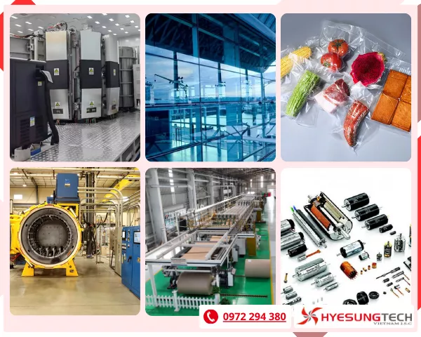ứng dụng bơm RUVAC WAU 1001 Leybold
