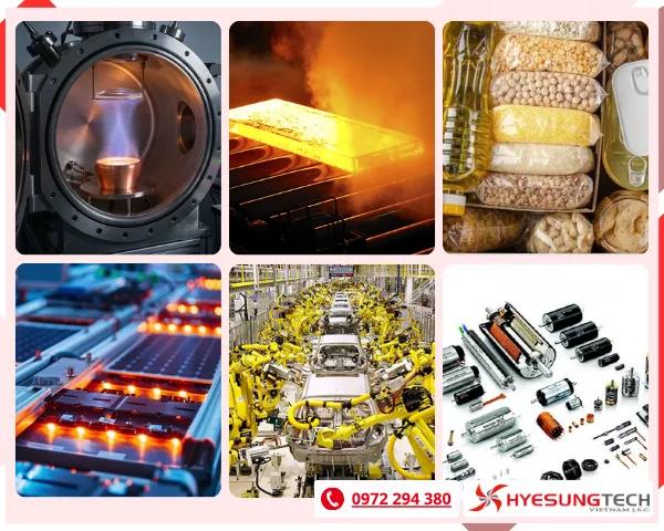 ứng dụng bơm Booster RUVAC WAU 2001 Leybold