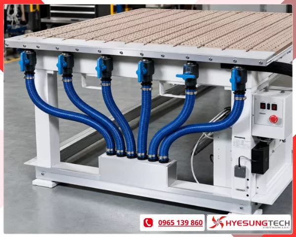 Yêu cầu kỹ thuật đối với bơm chân không cho bàn cắt vải