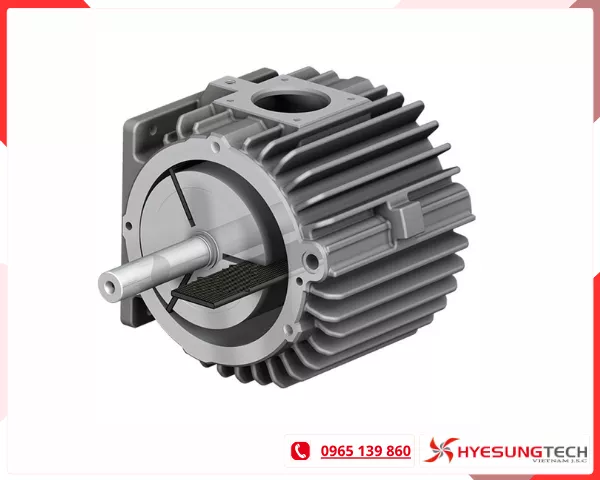 thay mới cánh than bơm hút chân không chính hãng