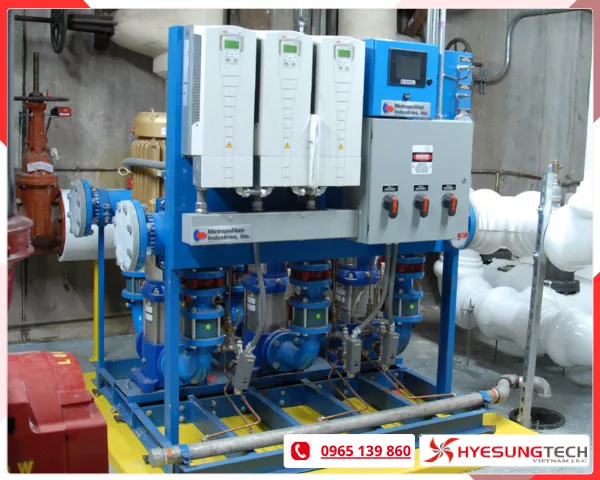 Hyesungtech không bán bơm nước tăng áp