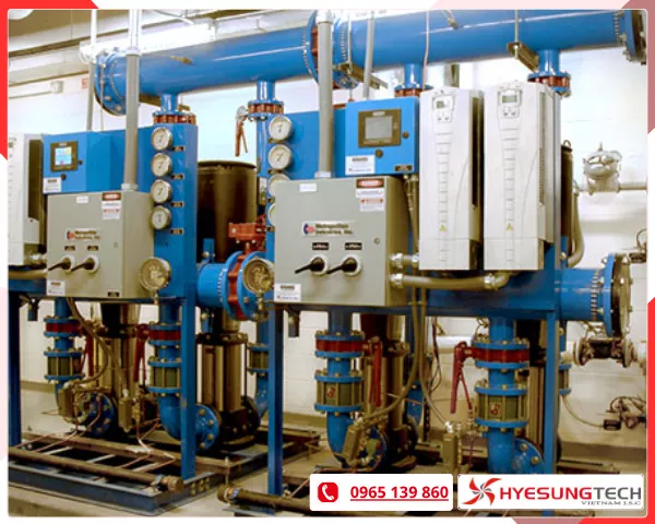 So sánh giữa bơm tăng áp và bơm chân không