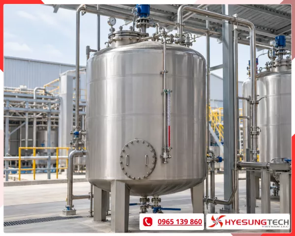 Đặc thù khi sử dụng bơm chân không cho bồn DMF