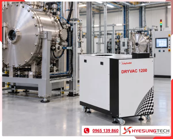 Bơm chân không trục vít khô DRYVAC DV 1200 Leybold