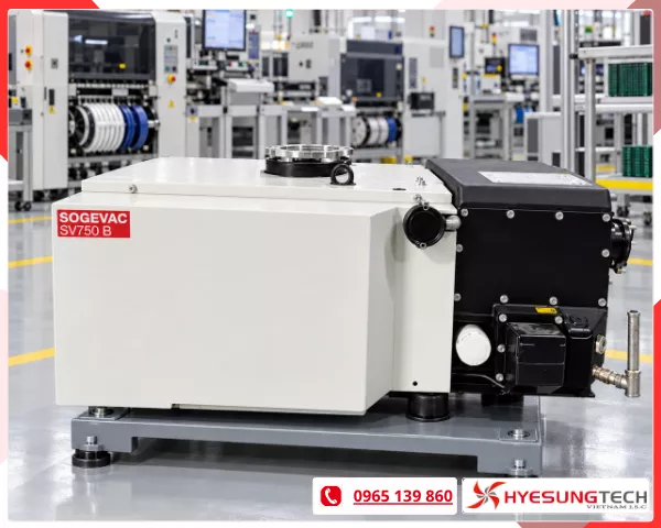 Bơm chân không vòng dầu Leybold SOGEVAC SV750B